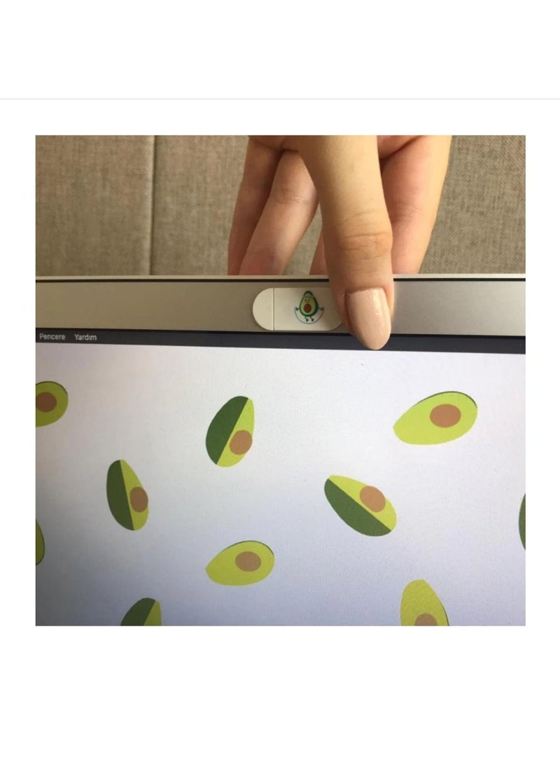 Funsy Laptop Camera Cover | Fit Avocado - Image 4